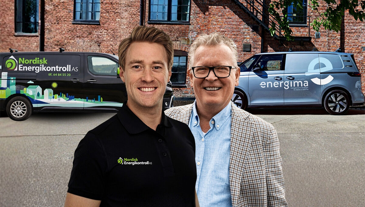 Konsernsjef Morten Hveding Juel og daglig leder og medeier Olav Feby blir kollegaer Bilder til pressemelding - 4 - 2