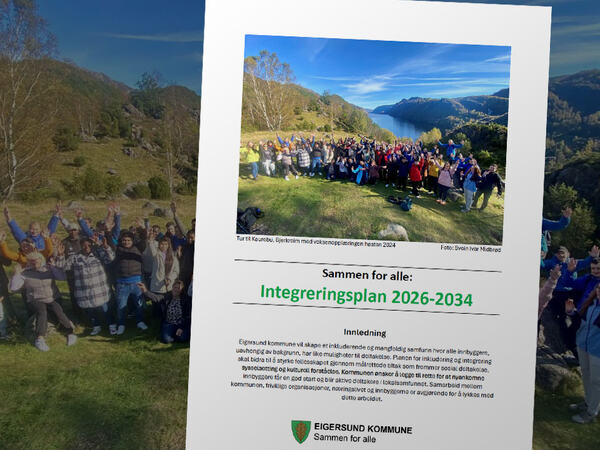 Framsiden til integreringsplanen