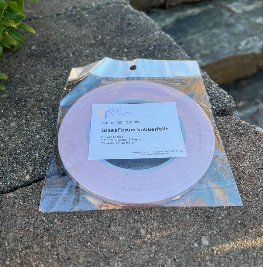 Foil kobber 7/32