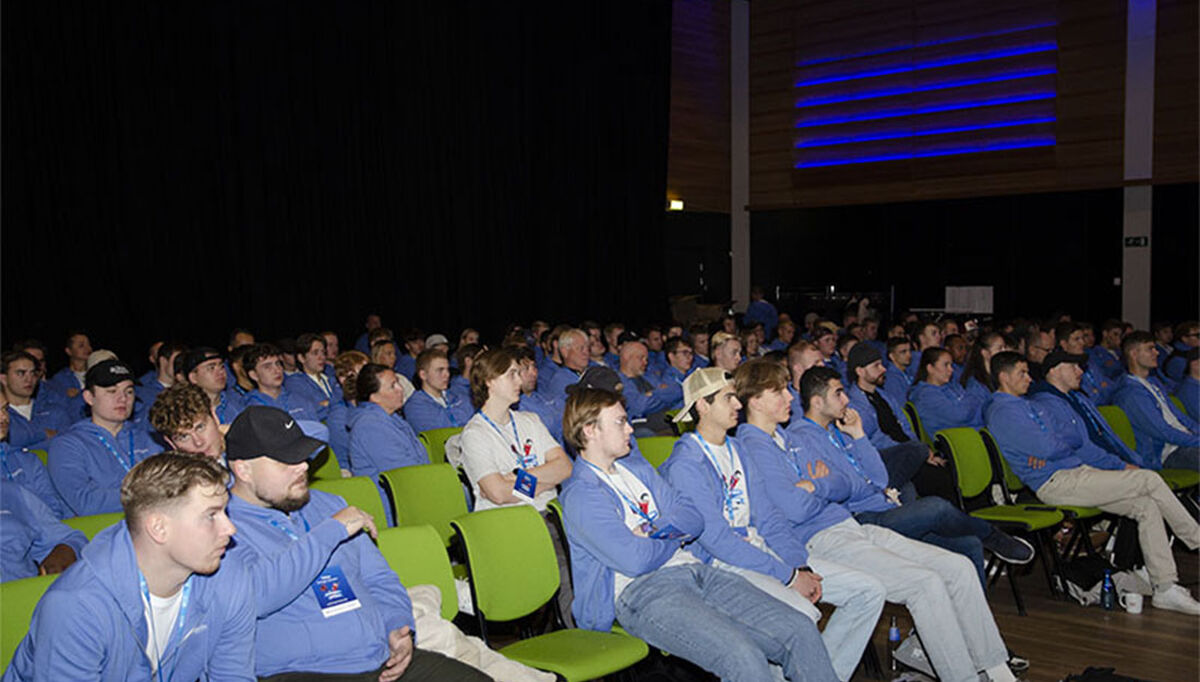 Illustrasjonsfoto. Lærlingetreff for VVS Ekspertens medlemmer på VVS-dagene i 2024.