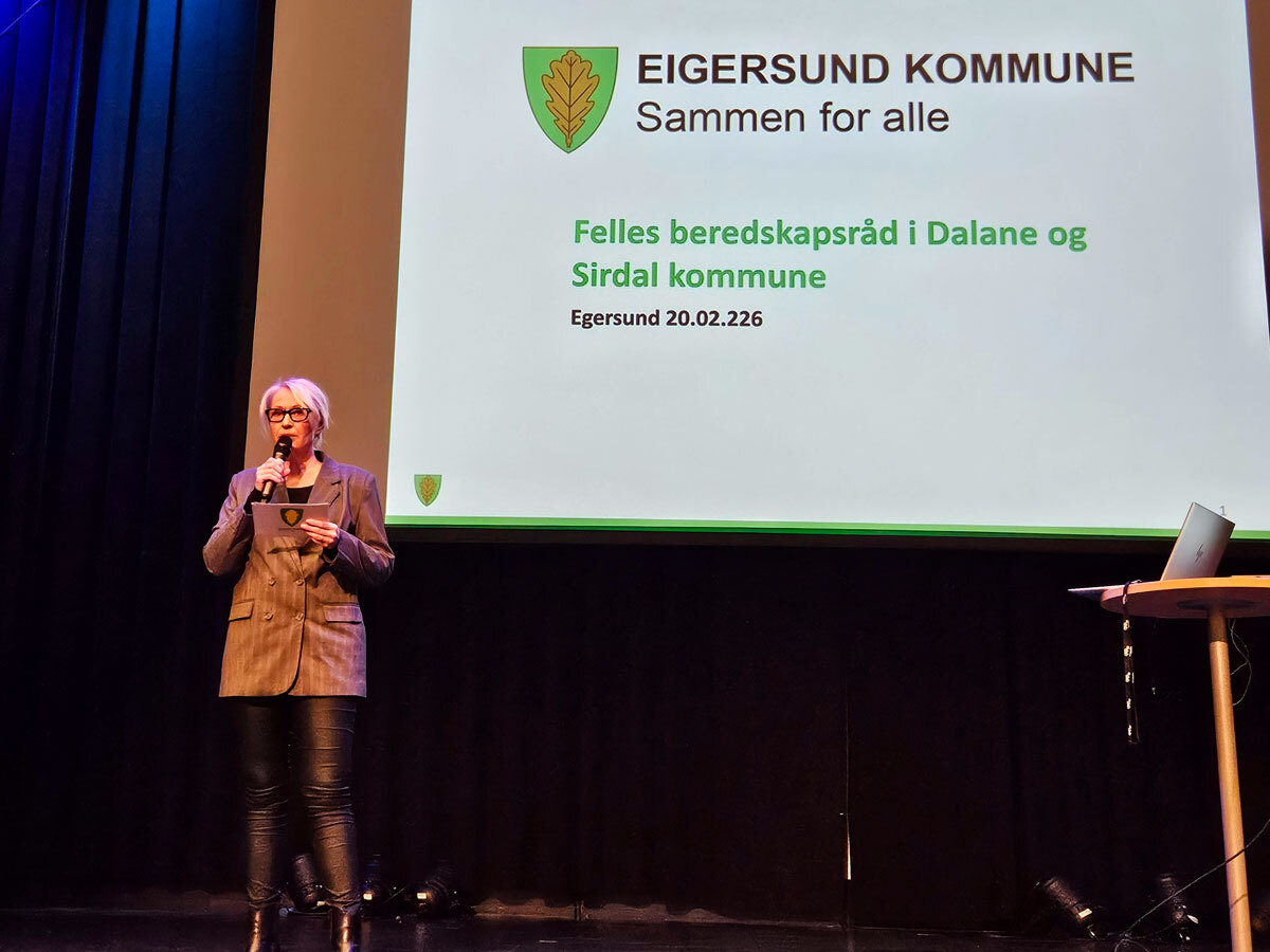 Ordfører ønsker velkommen