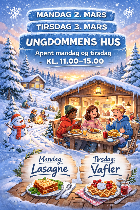 Ungdommens hus_endret åpningstid_høyde