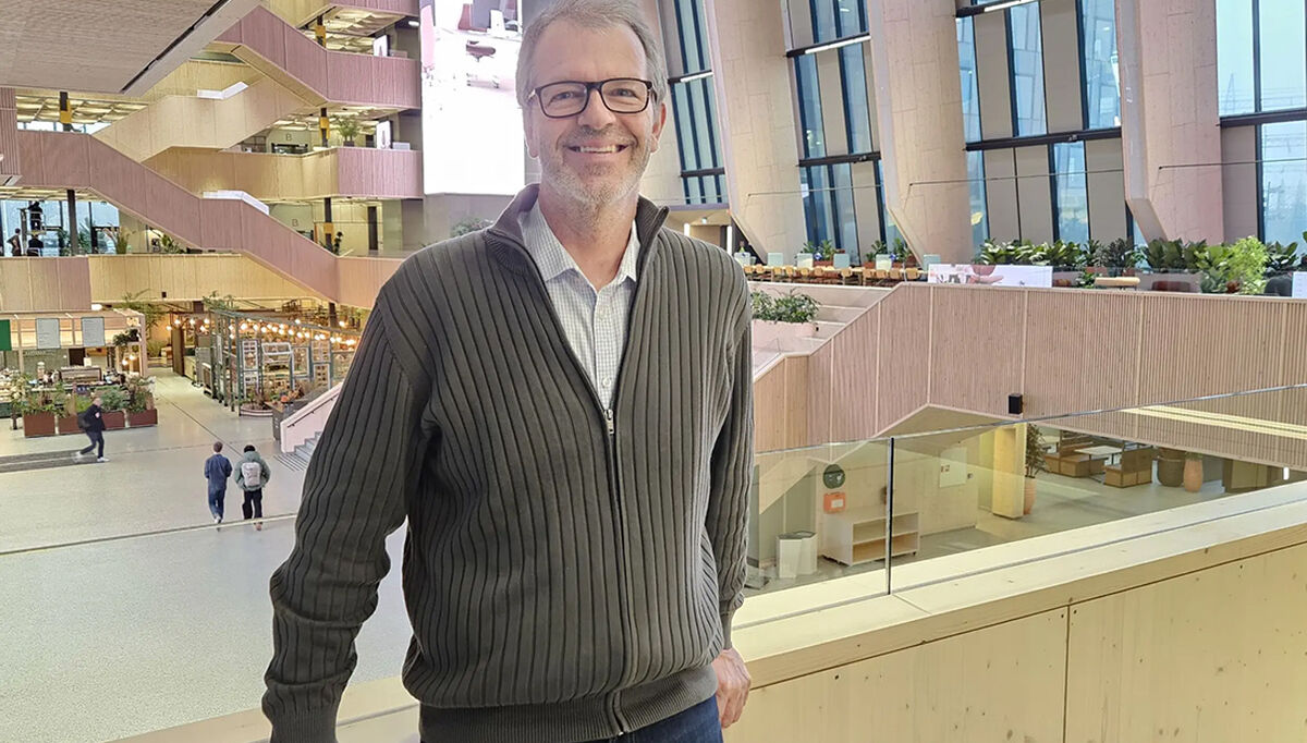 Anders Sandmæl er daglig leder i Brannfag AS. 10. april samles DiBK og alle relevante parter til et gratisarrangement i Construction City for å belyse sprinkler som fag og utveksle erfaringer og utfordringer. Foto: Brannfag AS