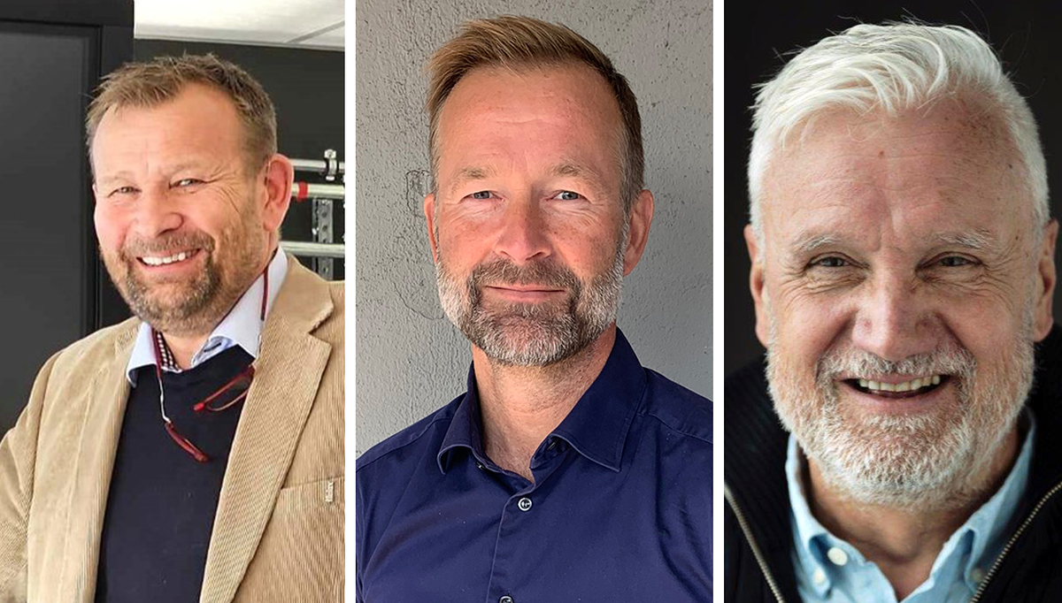 Tre direkteleverandører går sammen om leevranser i Trondheim. På bildet ser vi fra venstre, Hans Reinholt Wernersen, salgs og markedsdirektør i Høiax, Niels Sydtveit sdm. direktør i Tapwell, og Geir Herdlevær adm. direktør i TECE. Tre direkteleverandører går sammen om leevranser i Trondheim. På bildet ser vi fra venstre, Hans Reinholt Wernersen, salgs og markedsdirektør i Høiax, Niels Sydtveit sdm. direktør i Tapwell, og Geir Herdlevær adm. direktør i TECE.