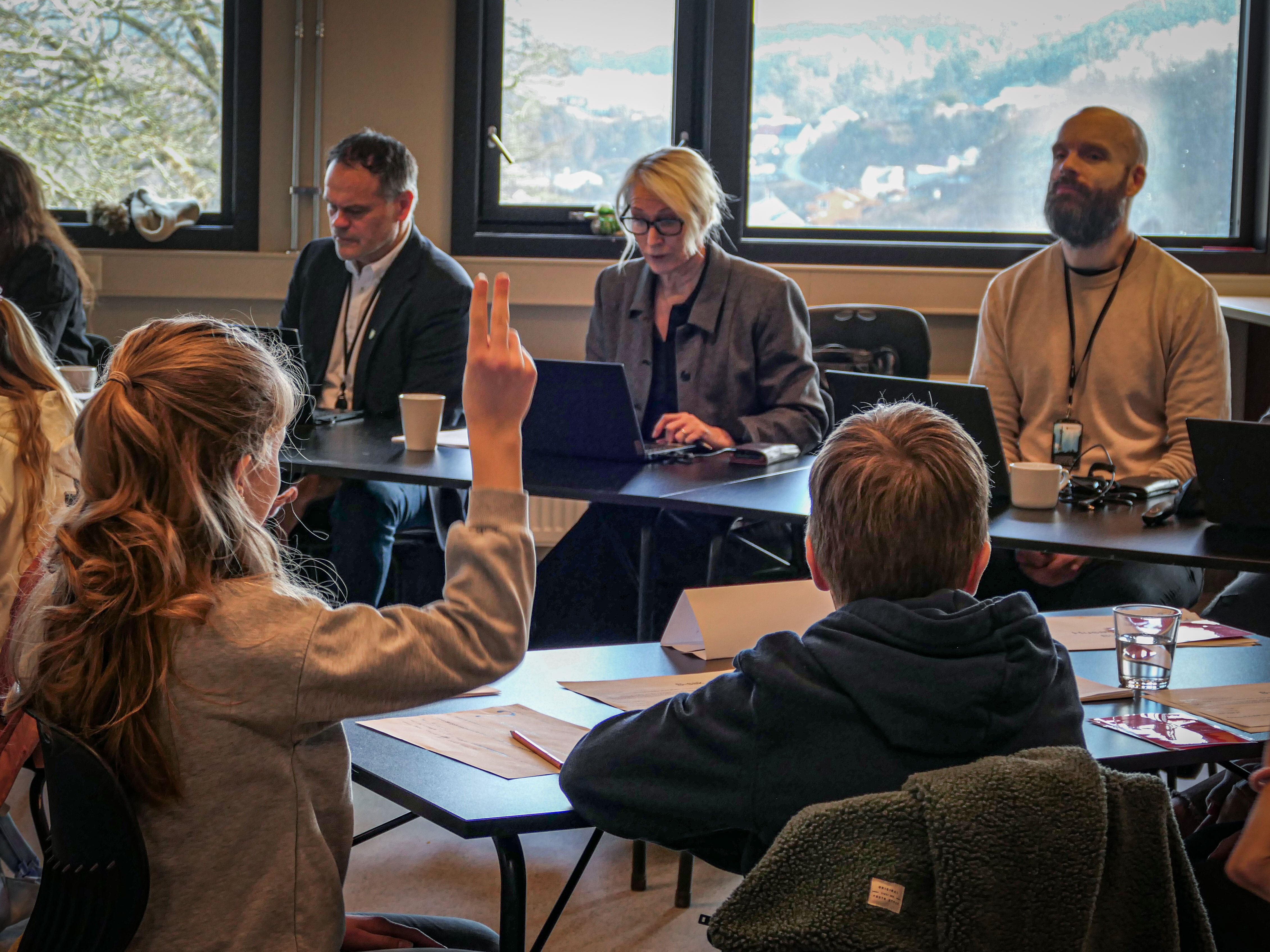 Møtet ledes av ordfører