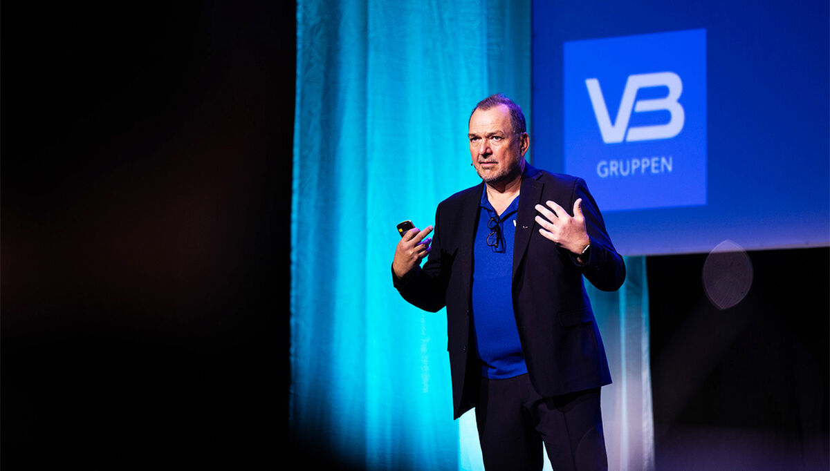 – Vi har brukt tre–fire år på å etablere konsernet. Det har handlet om å bygge struktur, integrere selskaper og få på plass det vi kaller konsernriggen, sier konsernsjef i VB Gruppen, Anders Almestad. Foto: Anne Lise Norheim / VB Gruppen – Vi har brukt tre–fire år på å etablere konsernet. Det har handlet om å bygge struktur, integrere selskaper og få på plass det vi kaller konsernriggen, sier konsernsjef i VB Gruppen, Anders Almestad.