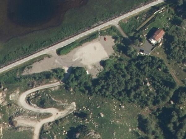 Parkeringsplass for Trolpikken.