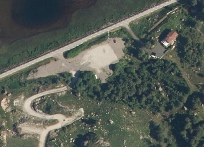 Parkeringsplass for Trolpikken.