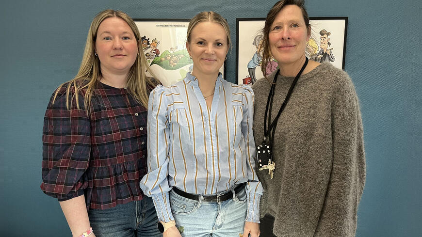 Innsatsteam for unge med tre ansatte