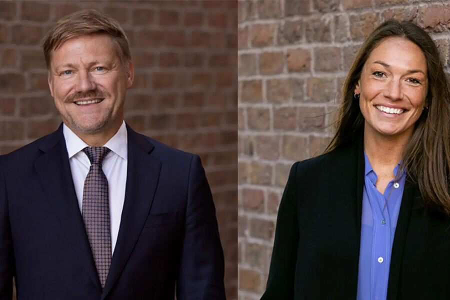 Bildet: Marius Emberland, advokat og partner og Elisabeth Homme Øveraasen, senioradvokat, Advokatfirmaet Berngaard