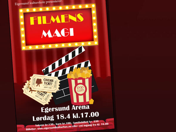 Plakat for en forestilling