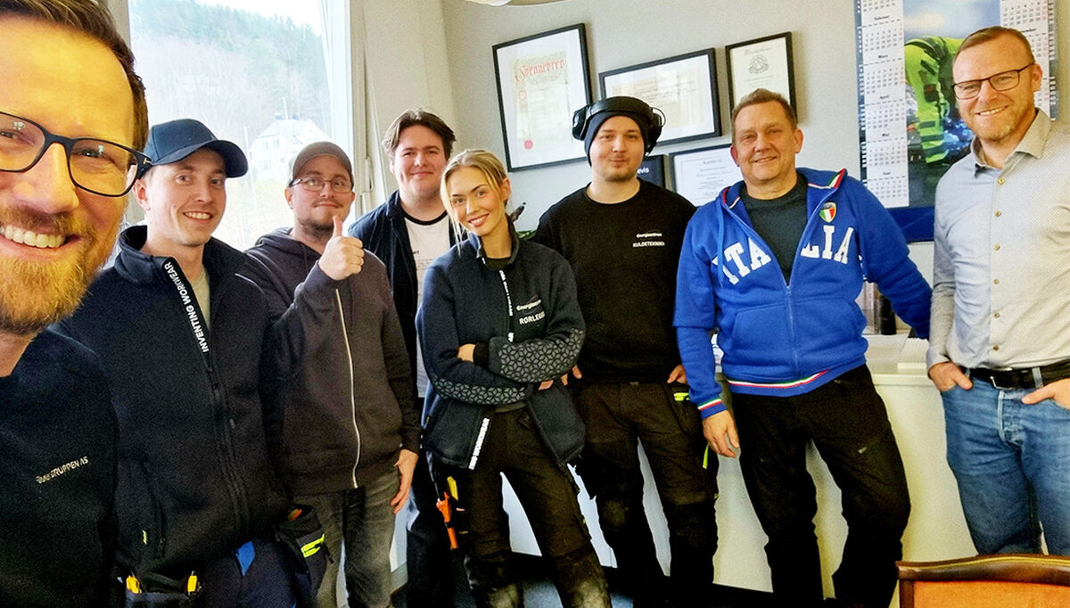 Her ser vi gjengen i Energisentrum AS som nylig har blitt kjøpt opp av Anter AS Her ser vi gjengen i Energisentrum AS som nylig har blitt kjøpt opp av Anter AS