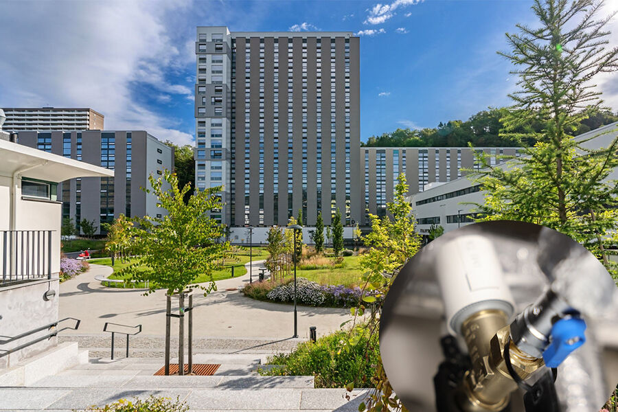 For å løse utfordringene rundt tappevannssirkulasjon hos Studentsamskipnaden Sammen på Vestlandet, har man installert en ny type trykkuavhengig 2-veis reguleringsventil som er utviklet spesielt for tappevannssirkulasjon. Teknisk ansvarlig Jan-Kerim Boudali i Sammen, er glad de nå har klart å løse flere akutte problemer.