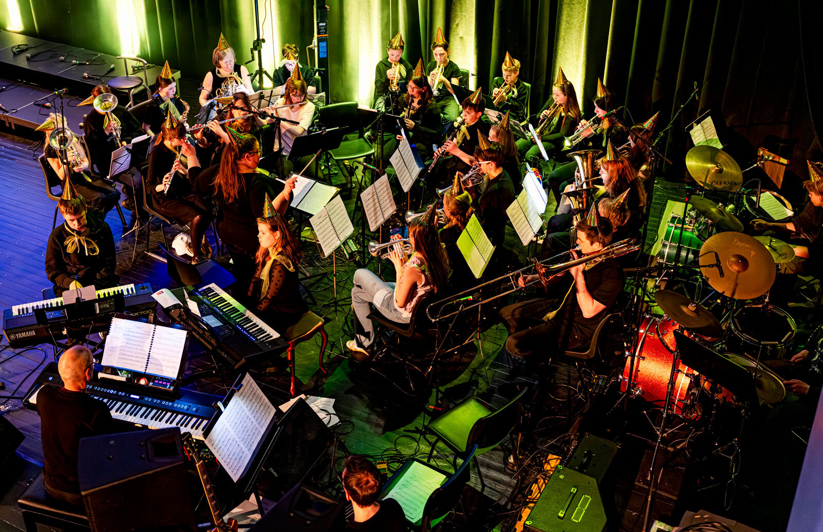 Strykere i et orkester