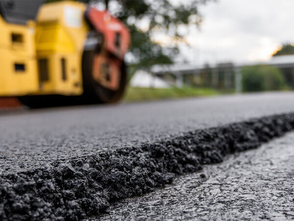 Asfaltering av vei