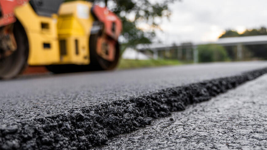Asfaltering av vei