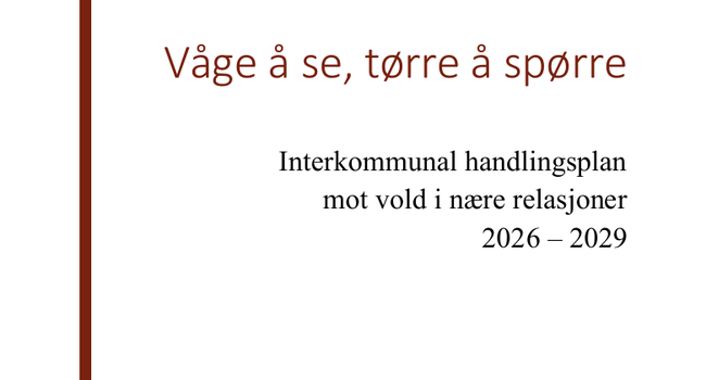 Våge å tørre å spørre