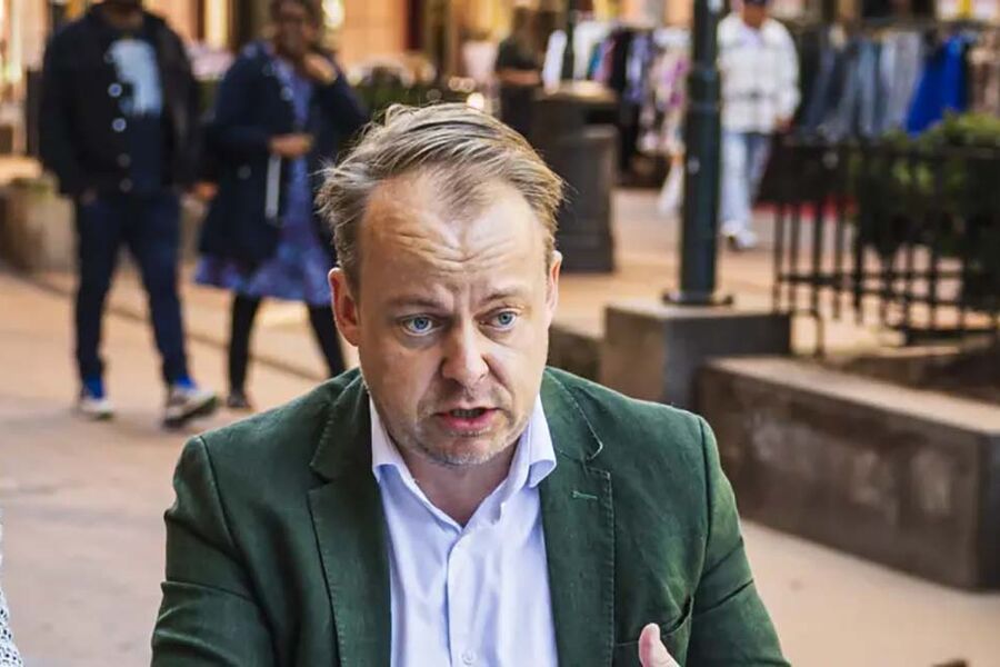 – Tingene vil tvinge seg frem, sier stortingsrepresentant Erlend Wiborg i Frp. Foto: Frp