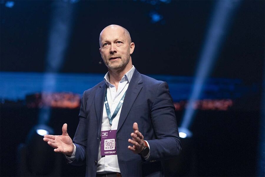 Administrerende direktør i Pipelife,Jørn Fragge, var tydelig på at det er nå jobben starter. Eric Johannessen