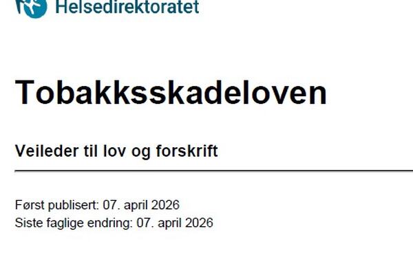 Veileder tobakk