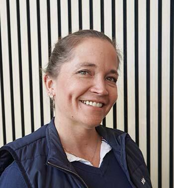 Konseptansvarlig for butikkene, Bente Rystad.