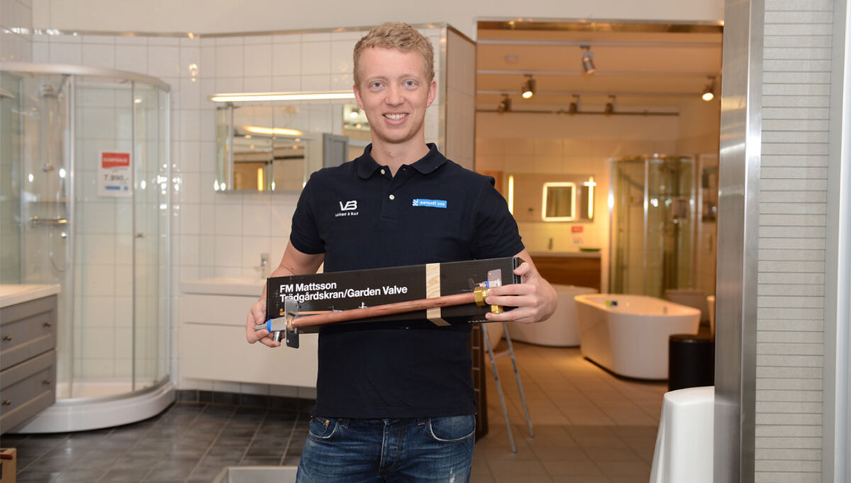 Prosjektsjef i Aamodt VVS AS, Steffen Aamodt, vil bli daglig leder i det nye selskapet etter sammenslåingen.