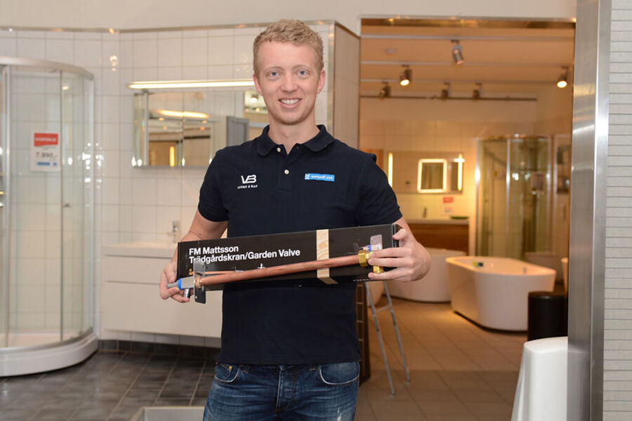 Prosjektsjef i Aamodt VVS AS, Steffen Aamodt, vil bli daglig leder i det nye selskapet etter sammenslåingen.