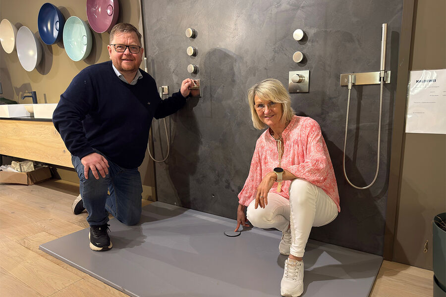 Daglig leder Lars Henrik Andresen, og Anita Sagen i Oslo VVS Senter skal viser frem et bredt utvalg av europeiske merkevarer under VVS-dagene. Vi gleder oss virkelig til å vise dette frem for rørleggere, og interiørarkitekter. 