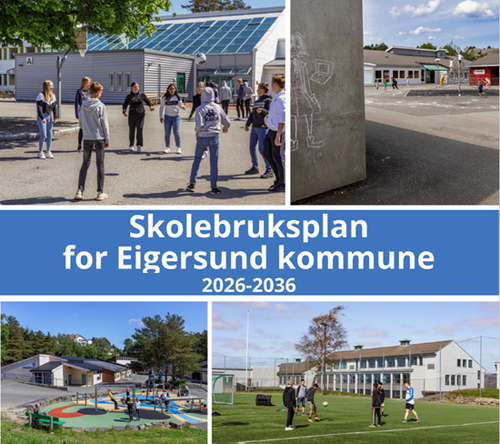 llustrasjonsbilde forsiden av skolebruksplanen
