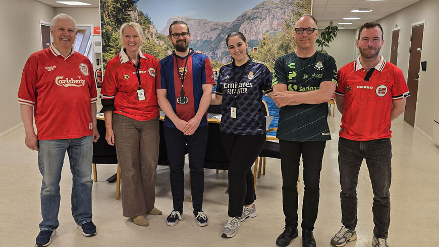 Kommunalt ansatte på rådhuset i Eigersund