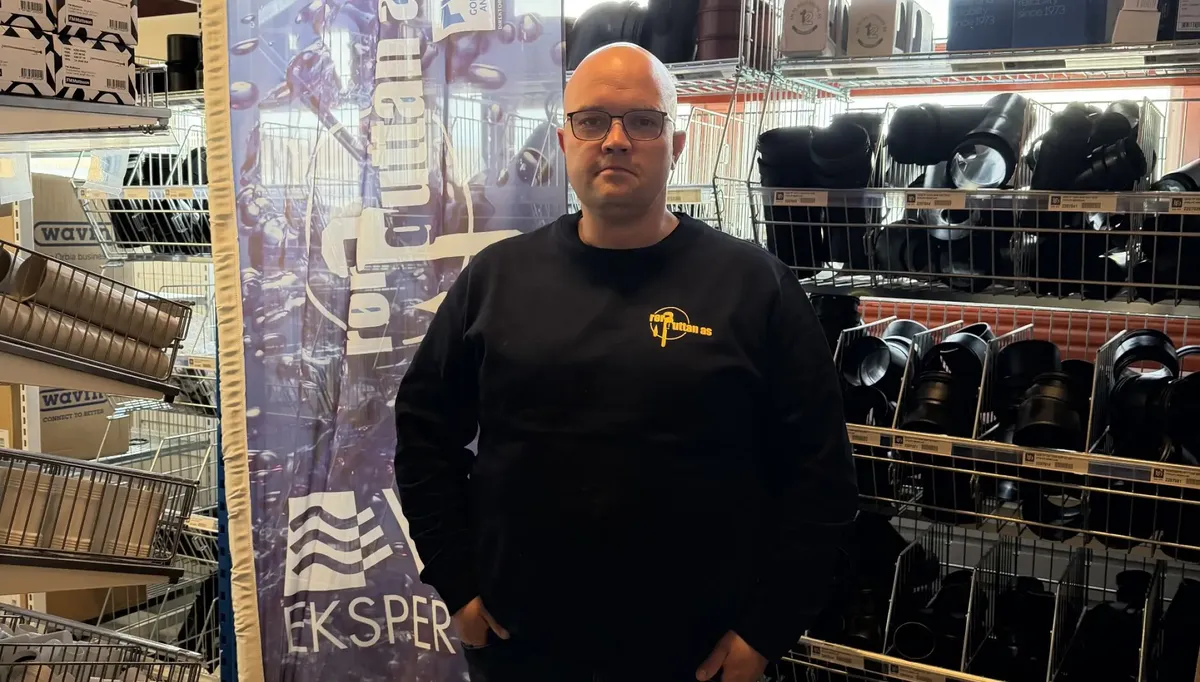 Martin Sørnes i Rørguttan AS, er bekymret for rekrutteringen til rørleggerfaget i Øst-Finnmark. Sørnes er styremedlem i Rørentreprenørene i Finnmark og faglig leder i Rørguttan i Vadsø. Foto: Privat Martin Sørnes i Rørguttan AS, er bekymret for rekrutteringen til rørleggerfaget i Øst-Finnmark. Sørnes er styremedlem i Rørentreprenørene i Finnmark og faglig leder i Rørguttan i Vadsø. Foto: Privat