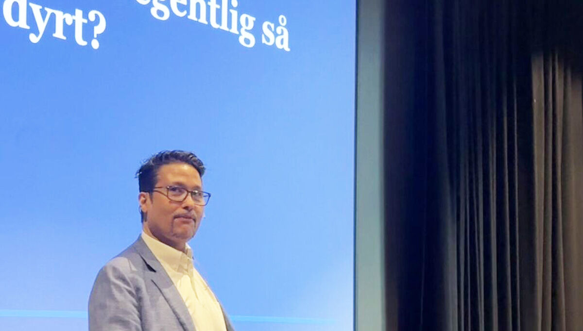 Daniel Kjørberg Siraj utfordret rørbransjen i sitt innlegg på Rørdagen i Oslo nylig. Daniel Kjørberg Siraj utfordret rørbransjen i sitt innlegg på Rørdagen i Oslo nylig.