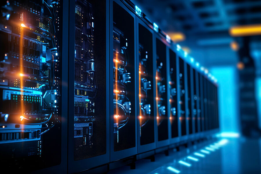 Innen 2030 anslås strømforbruket i datasentre å bli mer enn dobbelt så høyt som i dag, mens vannforbruket ventes å øke med 50 prosent. Denne utviklingen drives blant annet av KI, skytjenester og digitalisering. Foto: Grundfos Melipo-Art