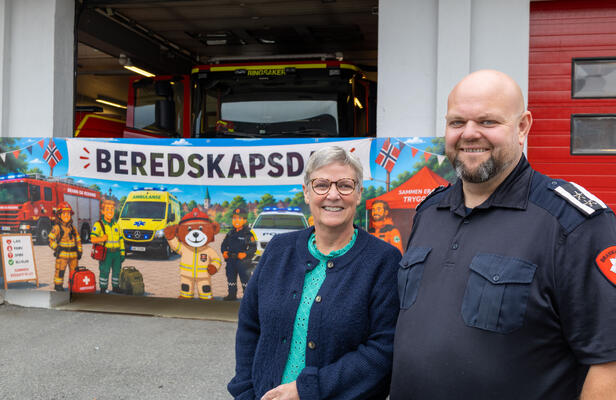 Foto av Astrid Finneid og Tommy Simensen