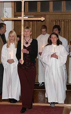 Lysmesse i Hasvik kirke Lysmesse i Hasvik kirke